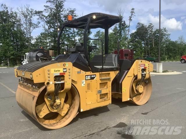 CAT CB54B 트윈 드럼 롤러