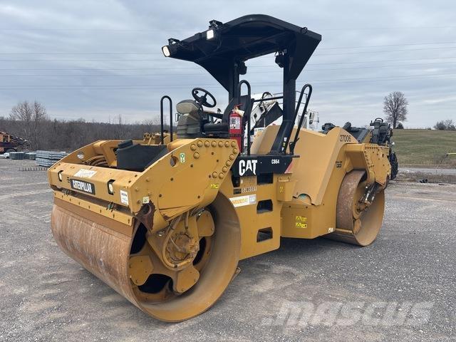 CAT CB64 트윈 드럼 롤러