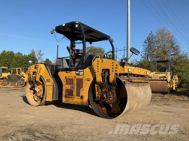 CAT CB64B 트윈 드럼 롤러