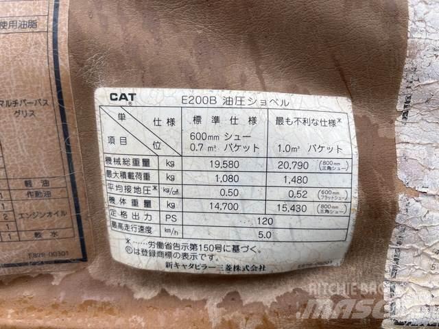 CAT E200B 대형 굴삭기 29톤 이상