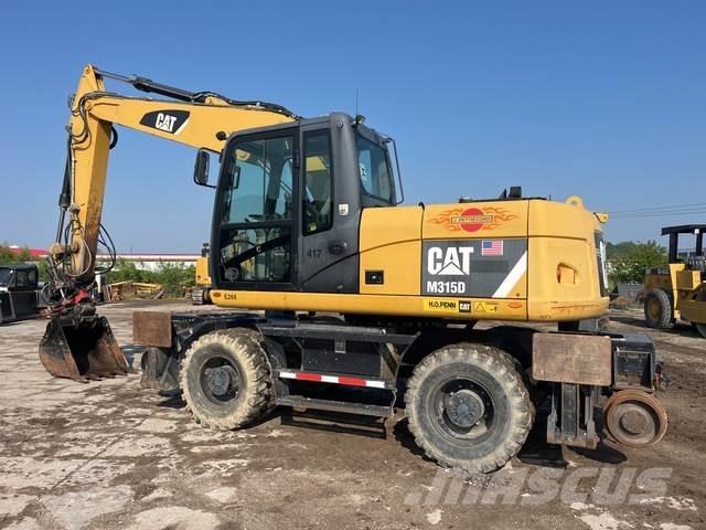 CAT M315D  휠 굴삭기