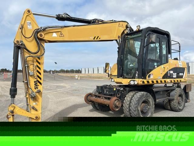 CAT M316D  휠 굴삭기