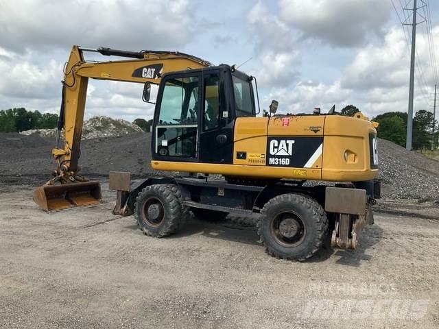 CAT M316D  휠 굴삭기