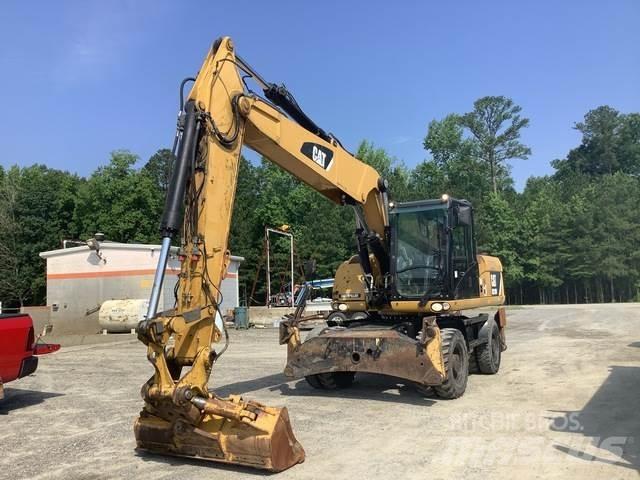 CAT M318D  휠 굴삭기
