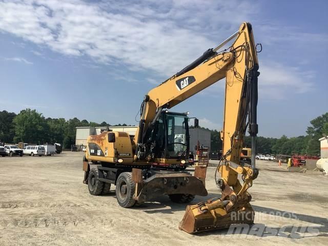 CAT M318D  휠 굴삭기