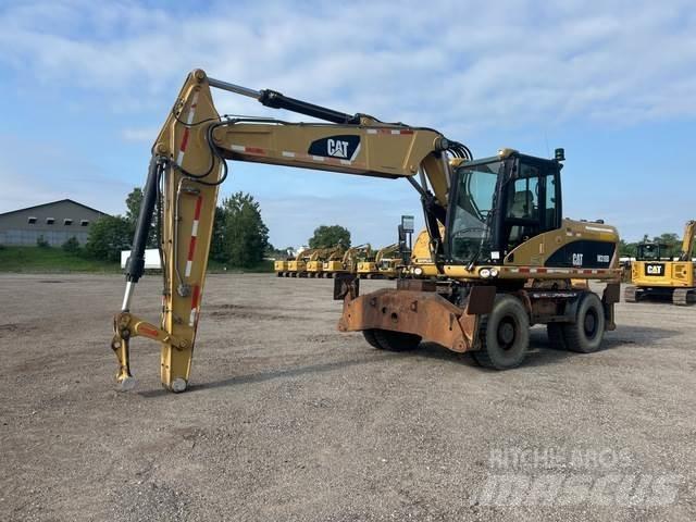 CAT M318D  휠 굴삭기
