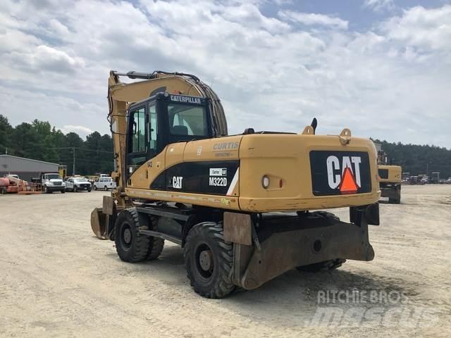 CAT M322D  휠 굴삭기