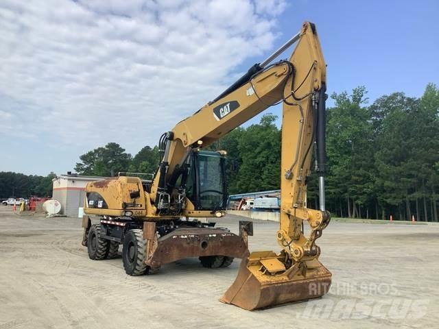 CAT M322D  휠 굴삭기