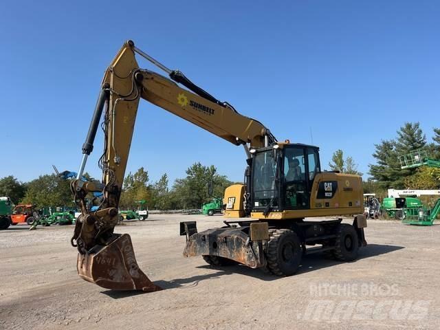 CAT M322F  휠 굴삭기