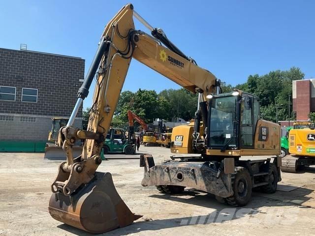 CAT M322F  휠 굴삭기