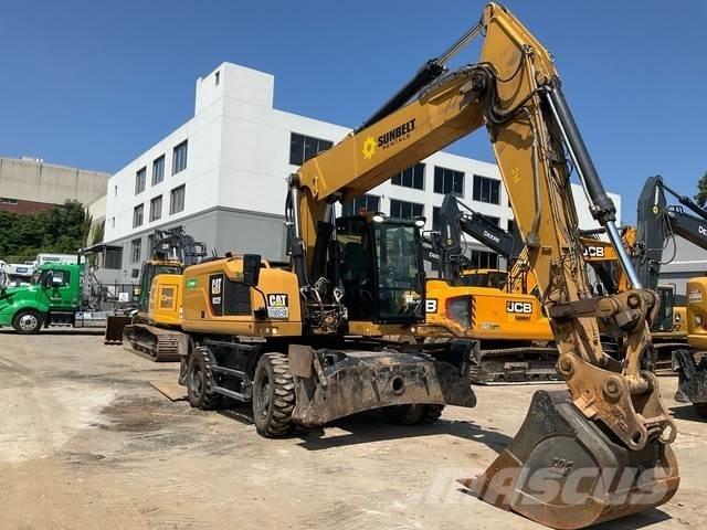 CAT M322F  휠 굴삭기