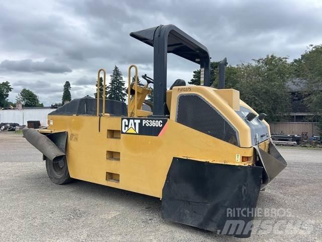 CAT PS-360C 공기 타이어 롤러