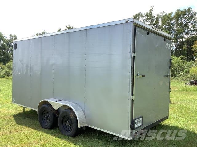  D and A Custom 박스 바디 트레일러