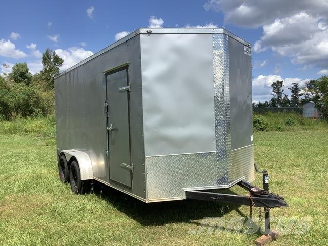  D and A Custom 박스 바디 트레일러