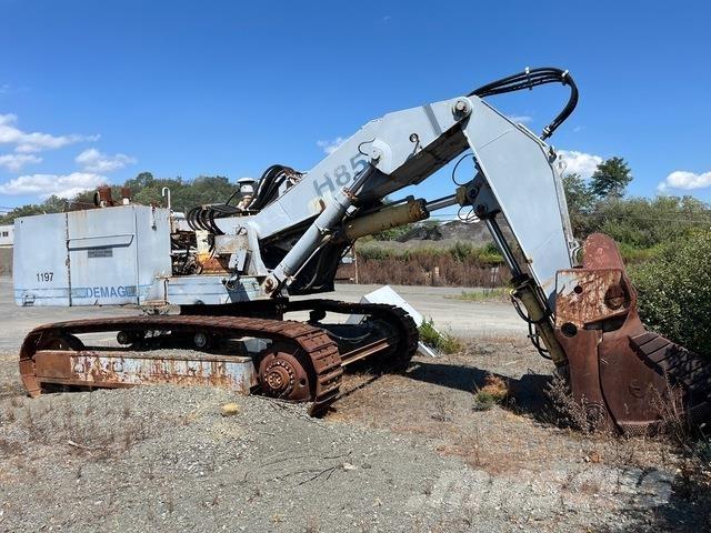 Demag H85 프론트 셔블 굴삭기