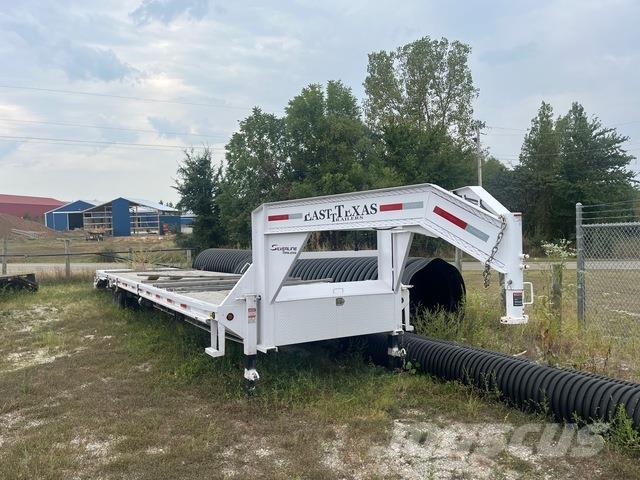 East Mfg Texas 플랫베드/드롭사이드 트레일러