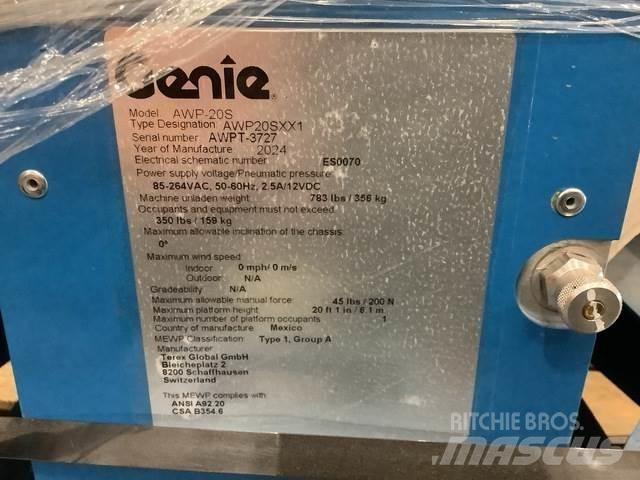 Genie AWP-20S 인원/화물 앨리베이터