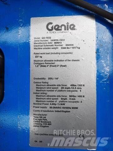 Genie GS1932 가위형 리프트