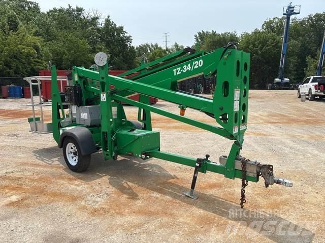 Genie TZ-34 트레일러 탑재 고소작업대