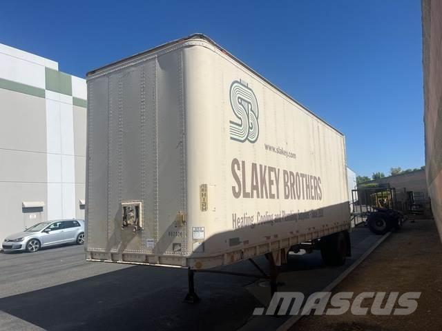  Gindy 박스 바디 트레일러