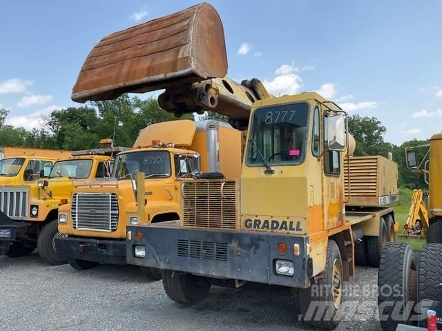 Gradall 4100  휠 굴삭기