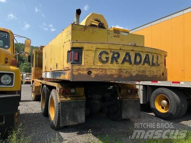 Gradall 4100  휠 굴삭기