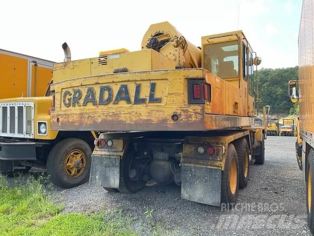Gradall 4100  휠 굴삭기