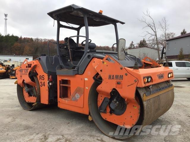 Hamm HD+120 V0 트윈 드럼 롤러