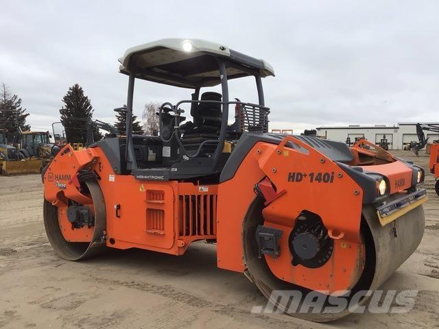 Hamm HD+140IVV 트윈 드럼 롤러