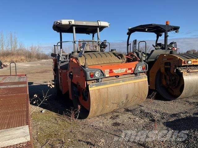 Hamm HD120VV 트윈 드럼 롤러