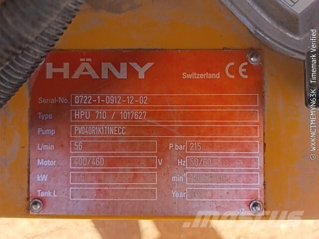  Hany HPU710 콘크리트 부속품