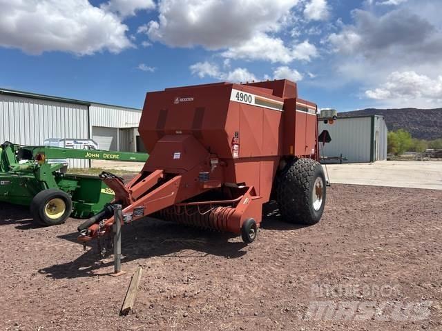 Hesston 4900 각형 곤포기