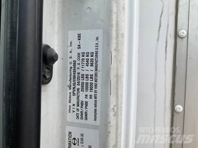 Hino 268 탑차 트럭