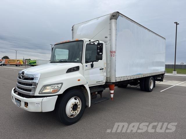 Hino 268 탑차 트럭