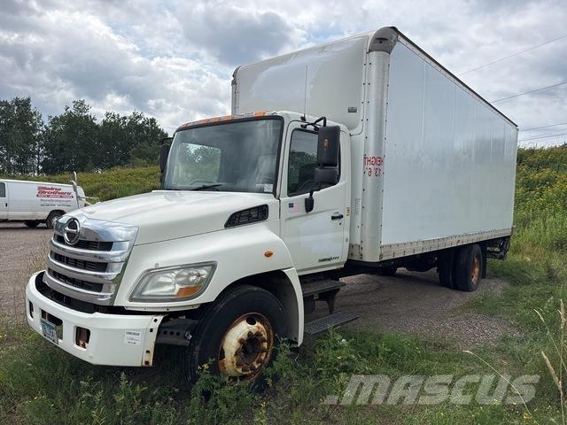 Hino 268 탑차 트럭