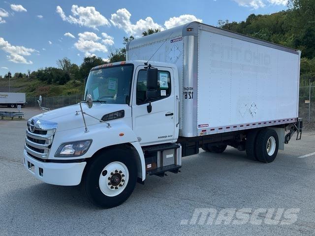 Hino 338 탑차 트럭