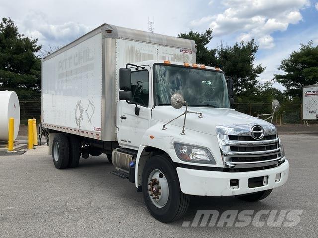 Hino 338 탑차 트럭
