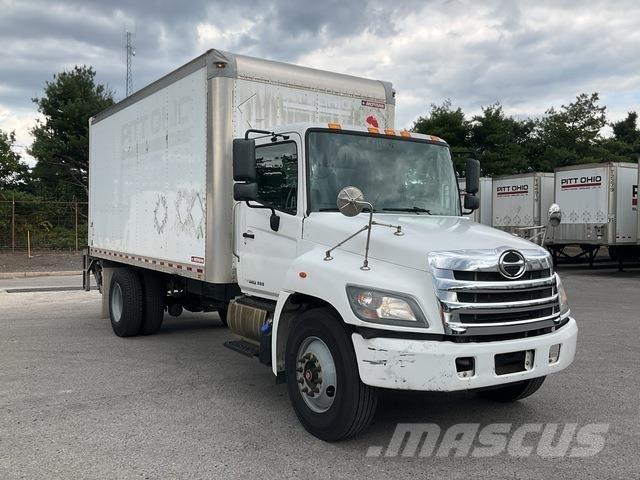 Hino 338 탑차 트럭