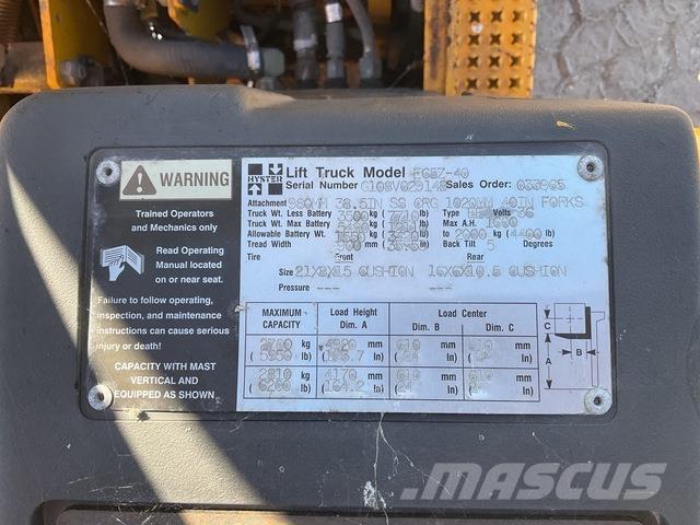 Hyster E65Z-40 전동 지게차