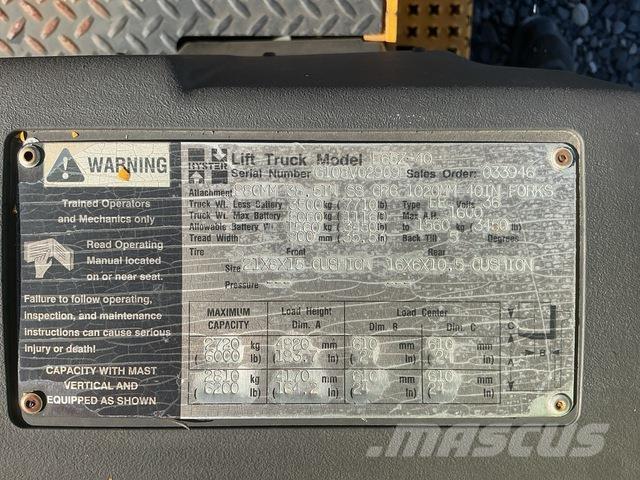 Hyster E65Z-40 전동 지게차