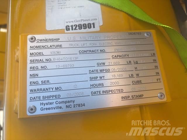 Hyster V35ZMU 미디엄 리프트 오더 피커