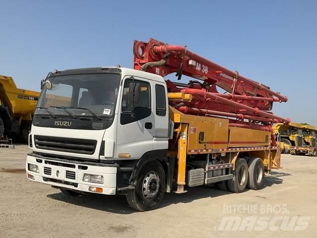 Isuzu  콘크리트 펌프카