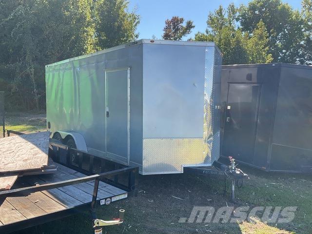  J&C Suppliers 박스 바디 트레일러