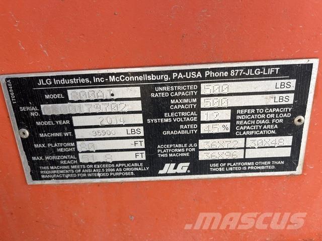 JLG 800 AJ 관절형 전동이동 리프트