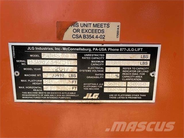 JLG 800S 견인식 전동이동 리프트