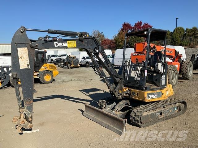 John Deere 35G 대형 굴삭기 29톤 이상