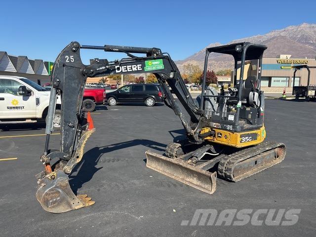 John Deere 35G 대형 굴삭기 29톤 이상