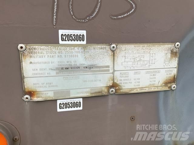  Kasel M129A2C 박스 바디 트레일러