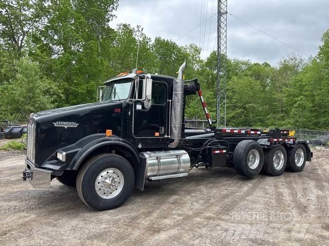 Kenworth T800 훅 리프트 트럭