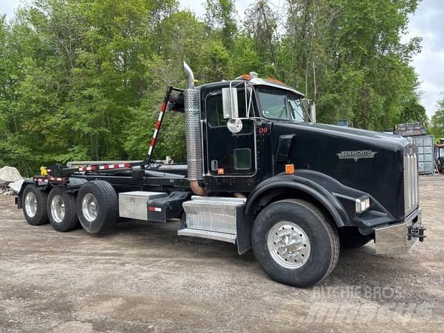 Kenworth T800 훅 리프트 트럭